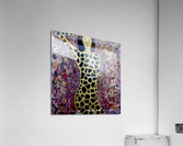 Dame girafe Acrylic Print