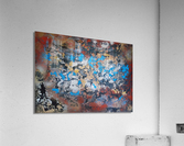 Oeuvre abstraite Acrylic Print