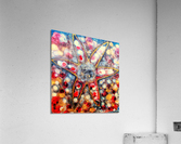  Fleur etoilee orchidee Acrylic Print