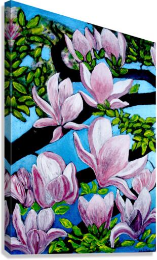 Magnolias Canvas Print