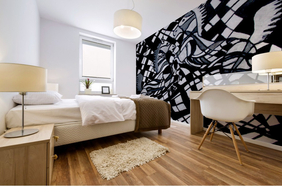 Chevaux Mural print
