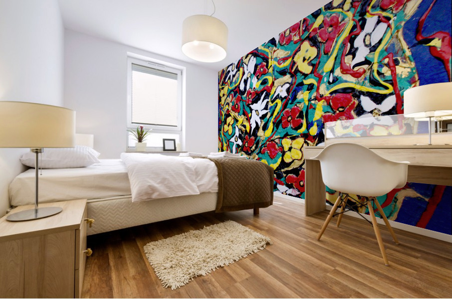 Decor floral Mural print
