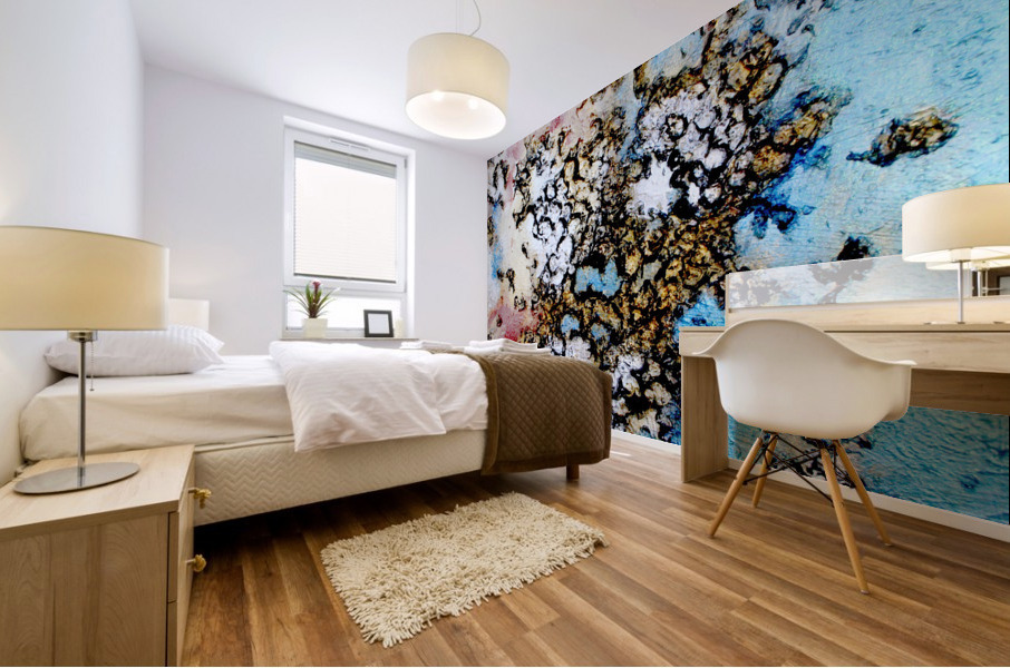 Oeuvre abstraite Mural print