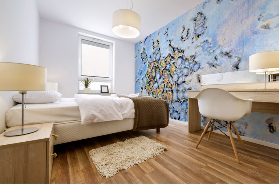 Oeuvre abstraite Mural print