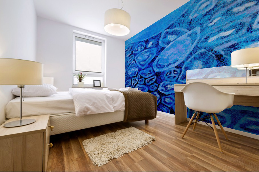 Oeuvre abstraite Mural print