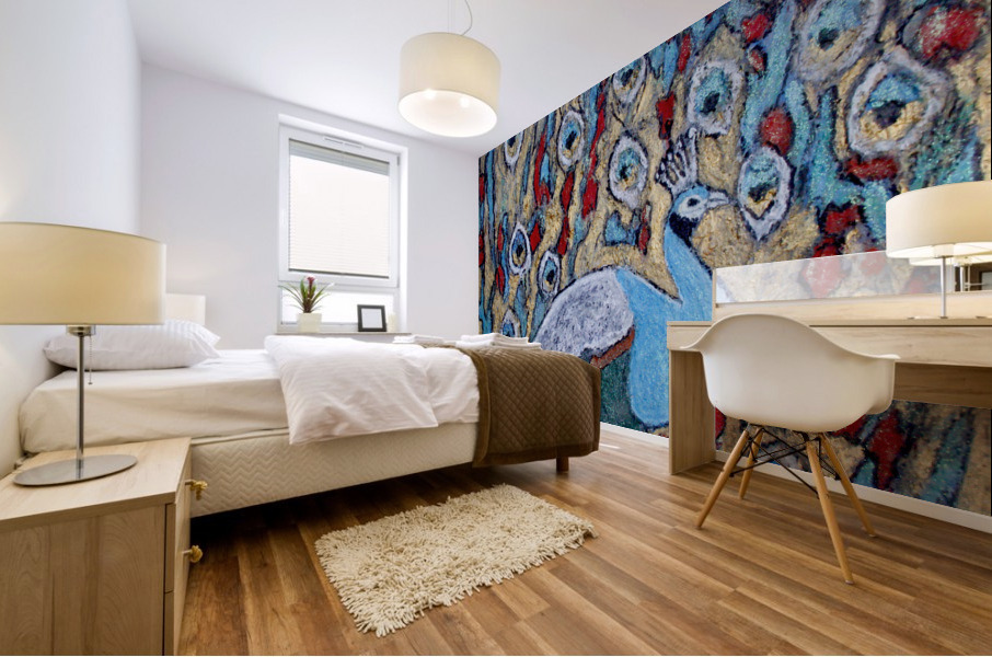 Paon Mural print