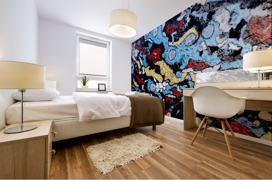 Oeuvre abstraite Mural print