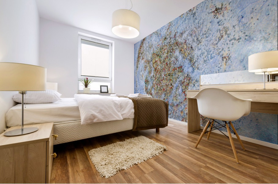 Oeuvre abstraite Mural print