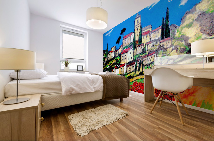 Paysage Mural print