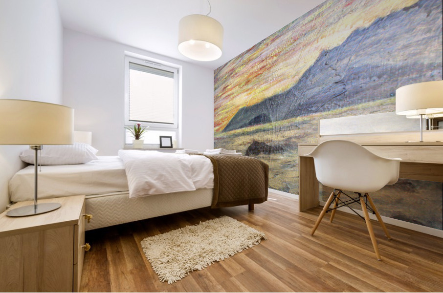 Bord de mer Mural print