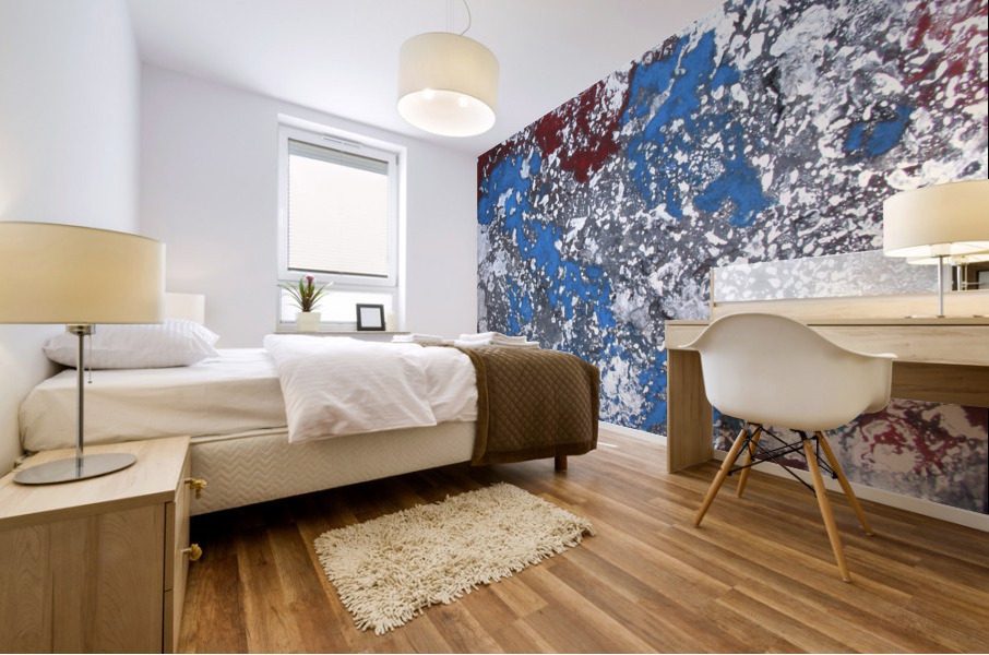 Oeuvre abstraite Mural print
