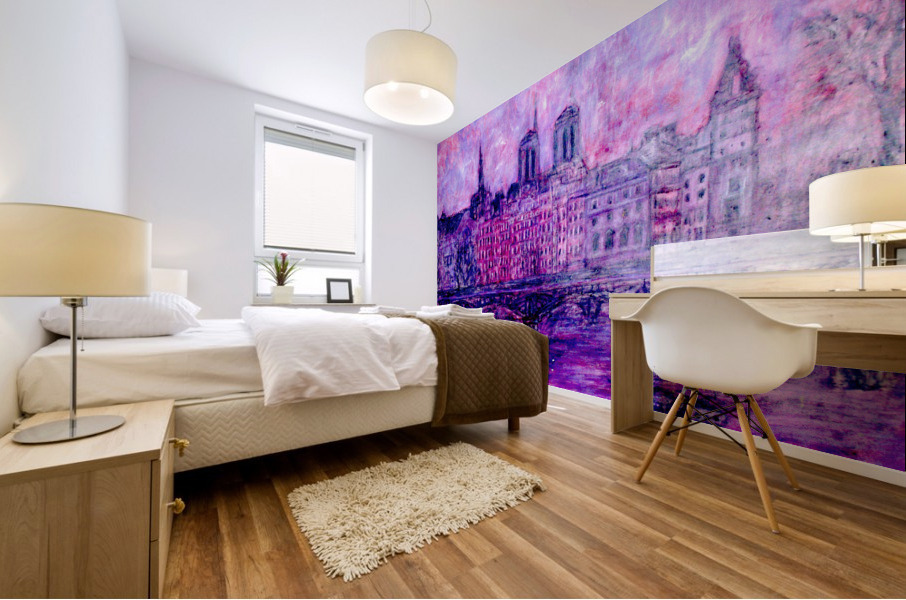 Vue de Paris Mural print