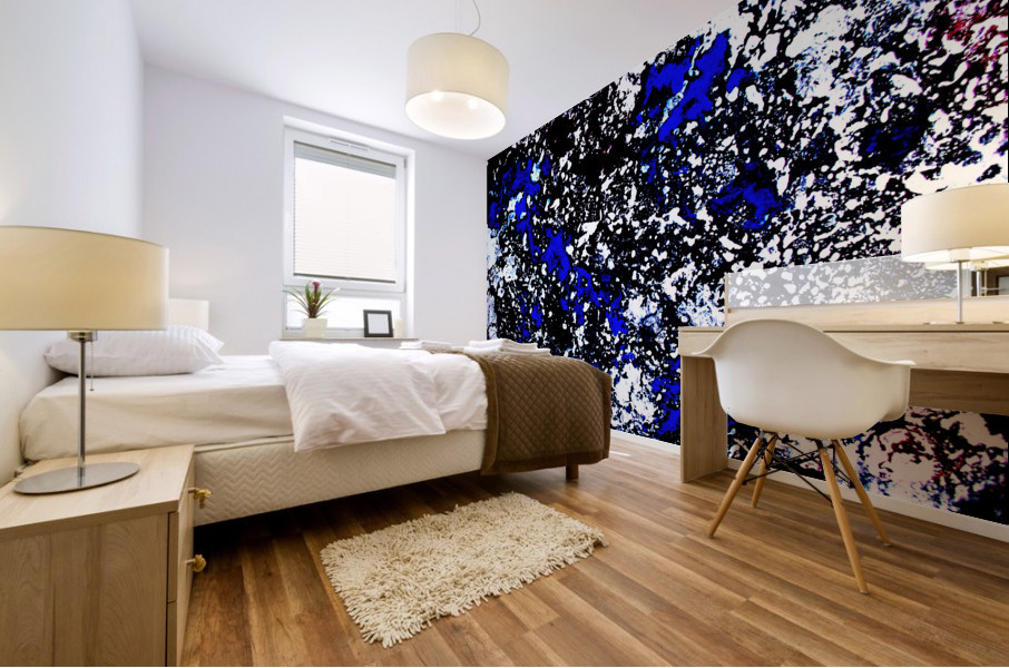 Oeuvre abstraite Mural print