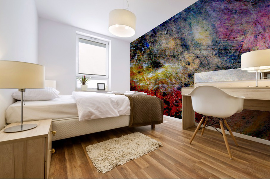Oeuvre abstraite Mural print