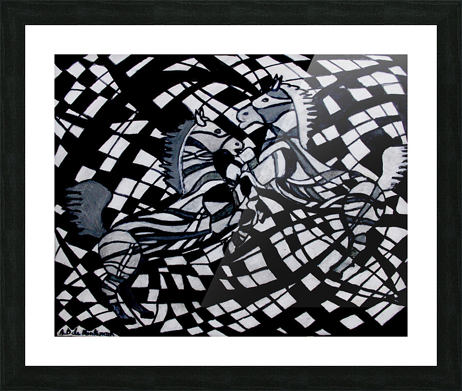 Chevaux Picture Frame print