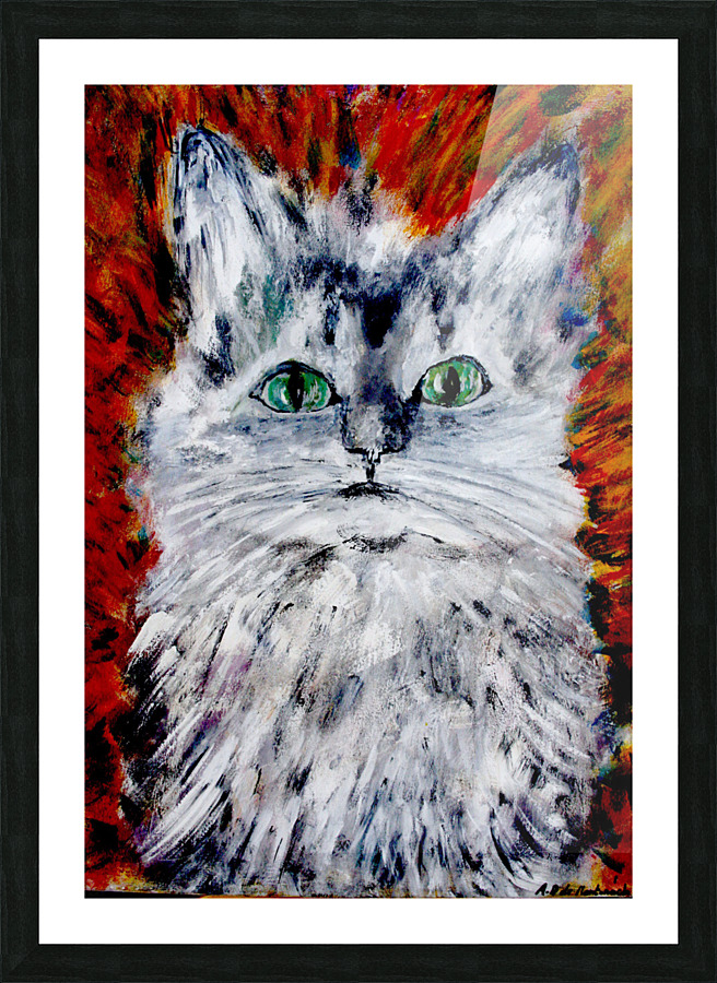 Chat Picture Frame print