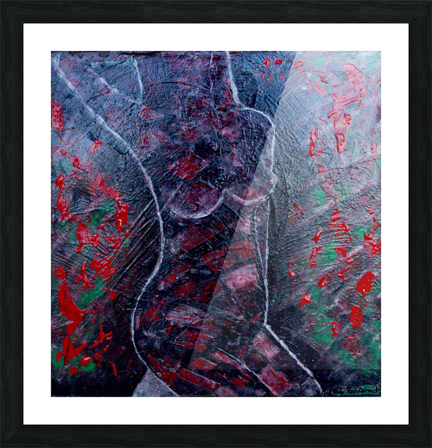 Dame nue Picture Frame print