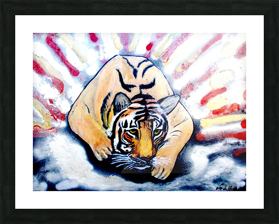 Tigre Picture Frame print
