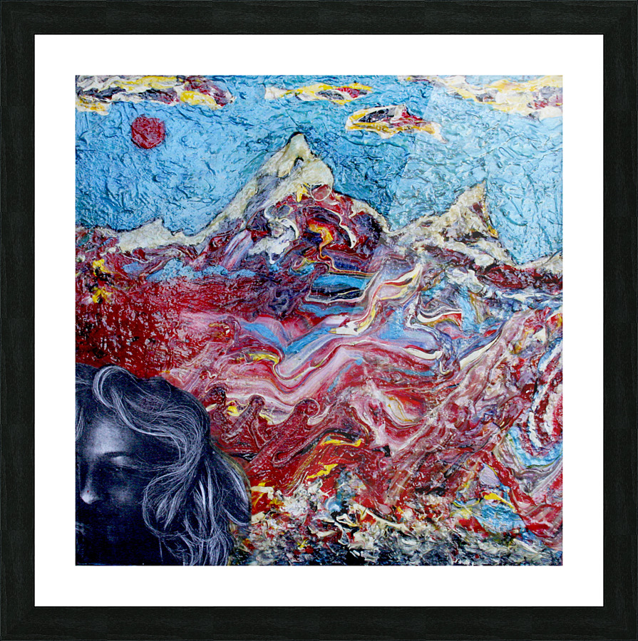 Montagne Picture Frame print