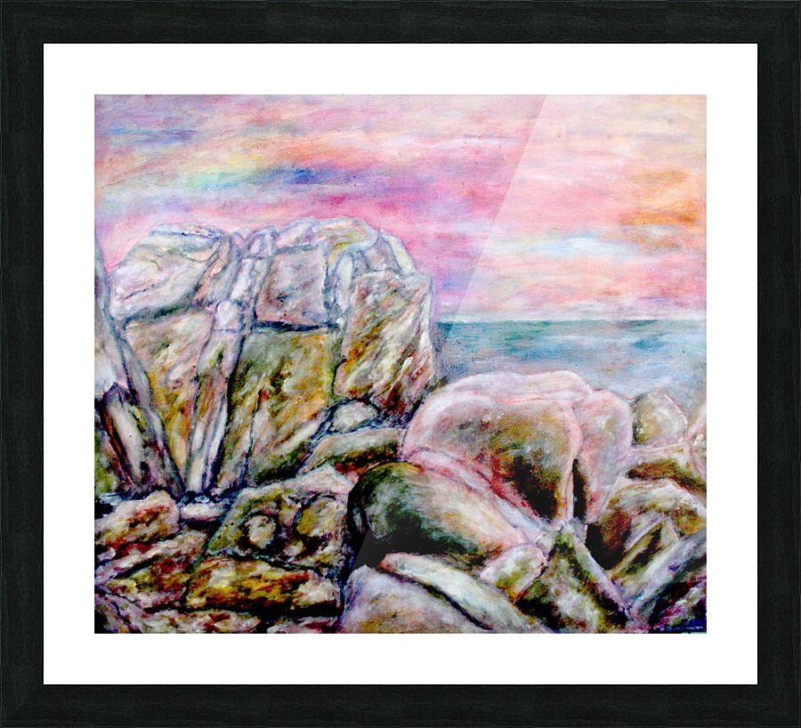 Rochers Picture Frame print