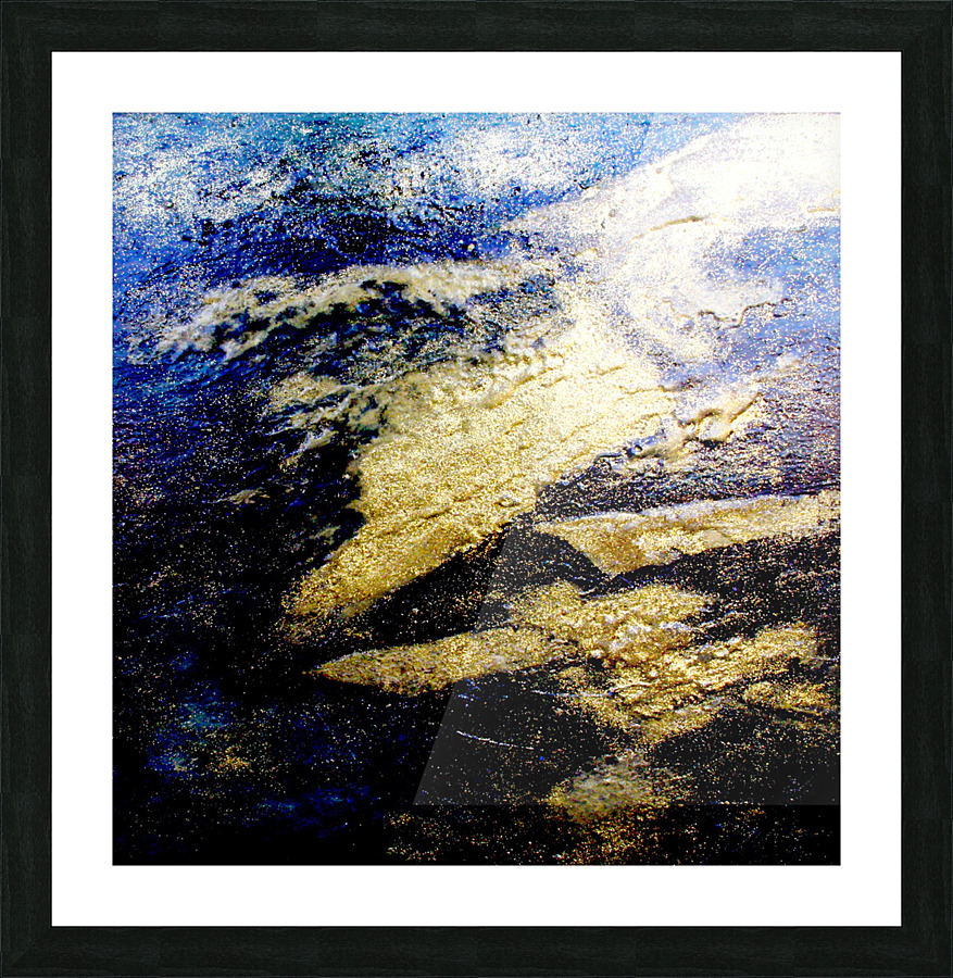 Oeuvre abstraite Picture Frame print