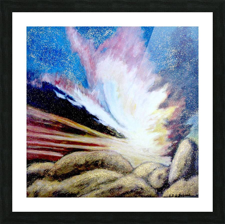 Ciel Apocalyptique Picture Frame print