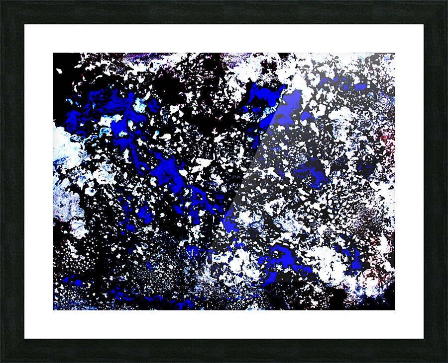 Oeuvre abstraite Picture Frame print