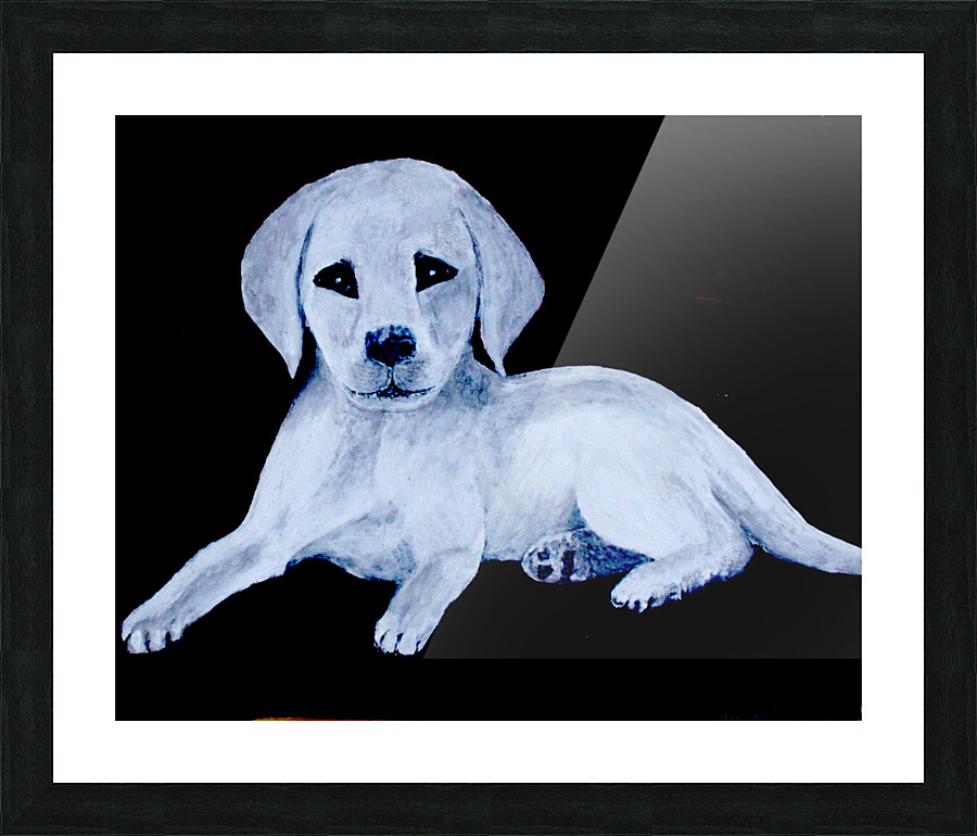 Chien Picture Frame print