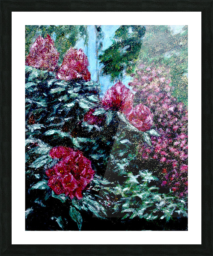 Rhododindrons Picture Frame print