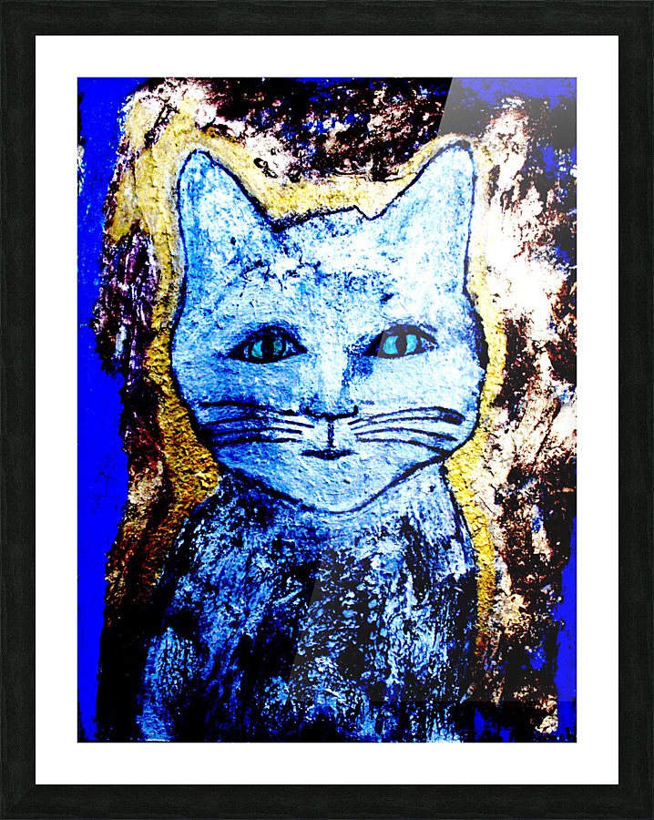 Chat Picture Frame print