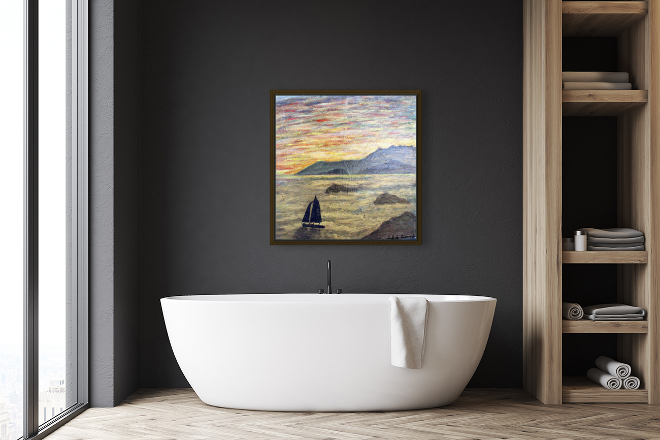 Bord de mer Reproduction