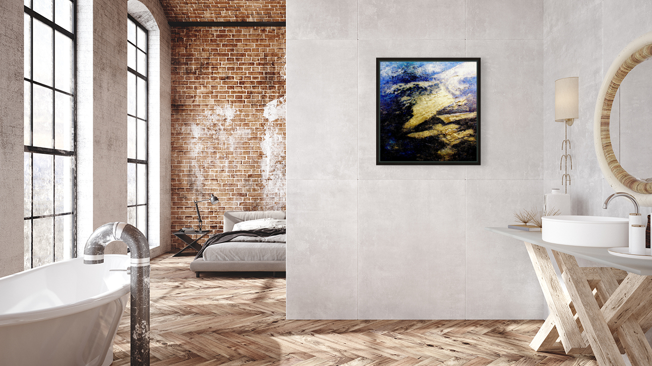 Oeuvre abstraite Reproduction