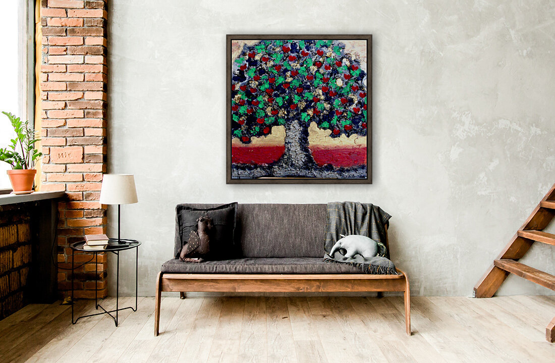 Arbre avec pommes Reproduction