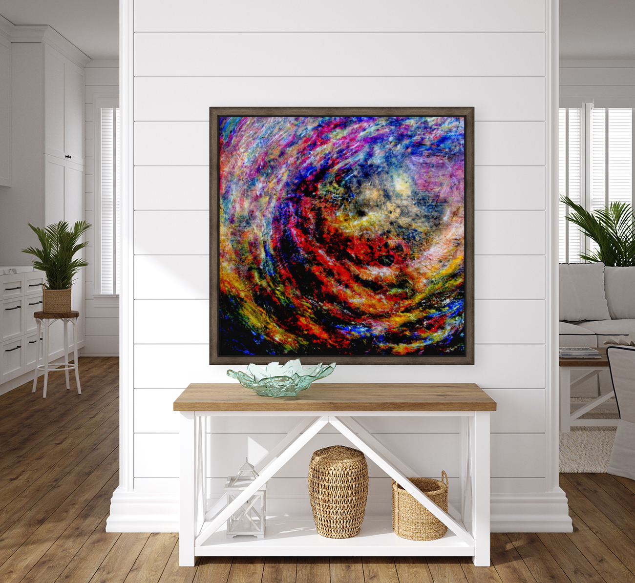 Oeuvre abstraite Reproduction