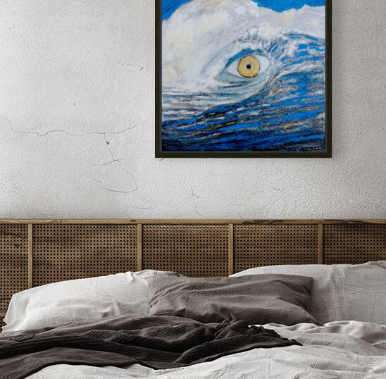 Vague avec oeil by Anneda