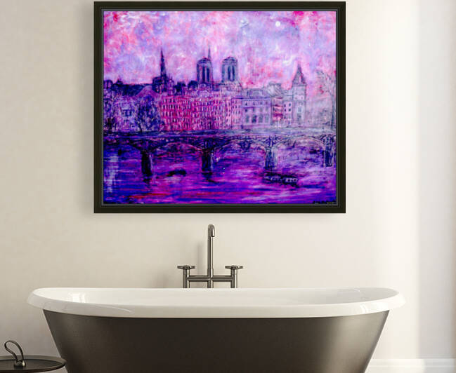 Vue de Paris by Anneda