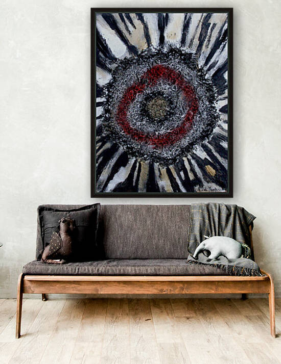 Oeuvre abstraite Reproduction