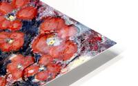 Oiseau fleurs HD Metal print