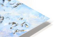 Oeuvre abstraite HD Metal print