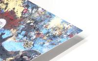 Oeuvre abstraite HD Metal print