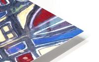 Oeuvre abstraite HD Metal print