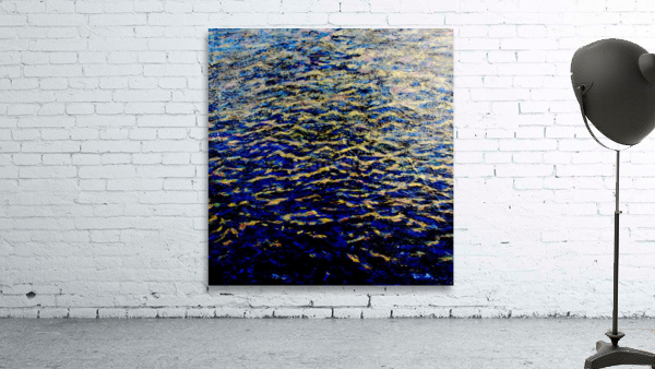 Reflets deau plus sombre Wall Preview
