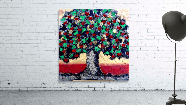Arbre avec pommes Wall Preview