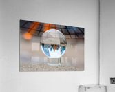 MKE Glass Ball Reflections Acrylic Print