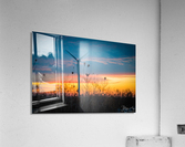 Watching the Sunset Together Acrylic Print