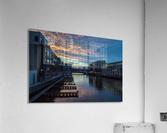 Milwaukee Sunset I Acrylic Print