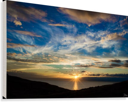 San Diego Sunset Canvas Print