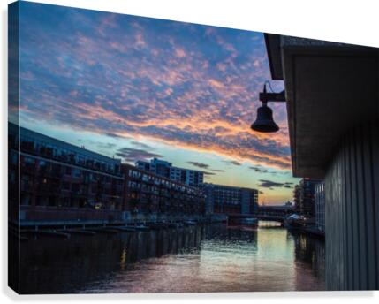 Milwaukee Sunset II Canvas Print