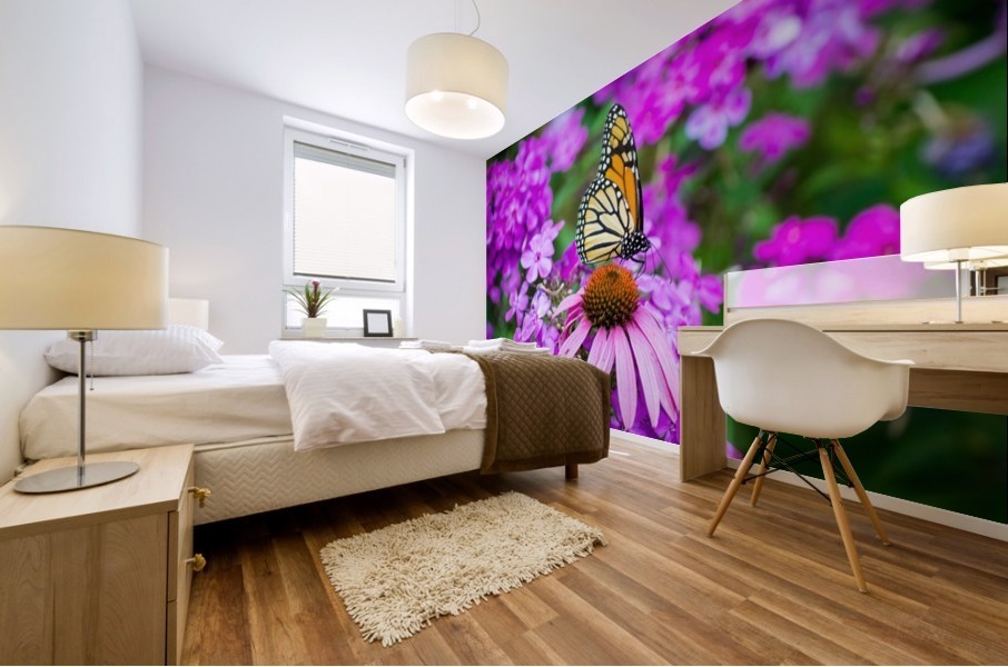 Taking a break III Mural print