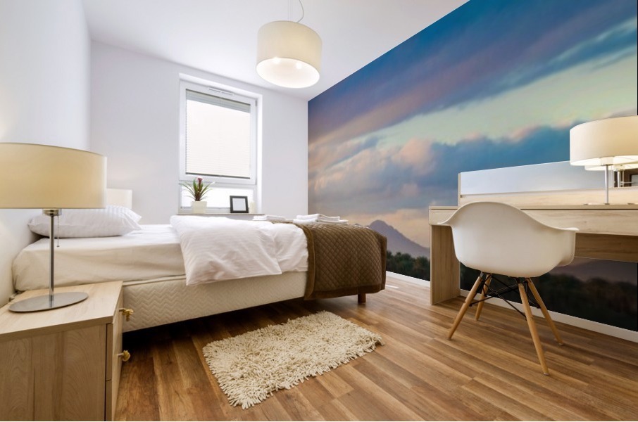 Arizona Mountain Range Mural print